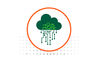 icon of complex data cloud