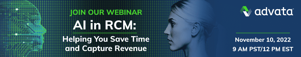 Join Our Webinar, AI In RCM: Helping you save time and capture revenue. 